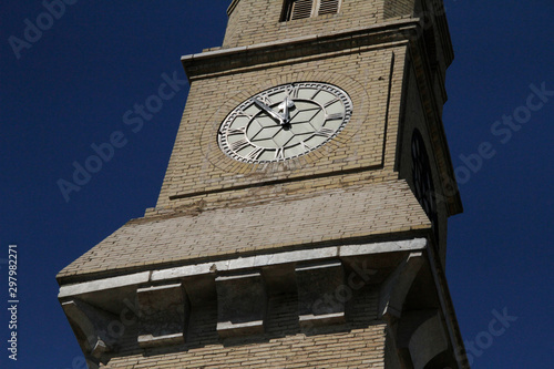 old clock on the tower