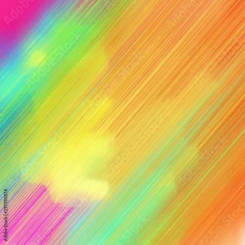 futuristic concept of connecting lines with pastel orange  medium aqua marine and mulberry  colors. good as background or backdrop wallpaper. square graphic with strong color