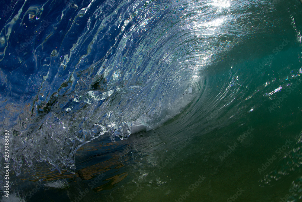Inside a wave