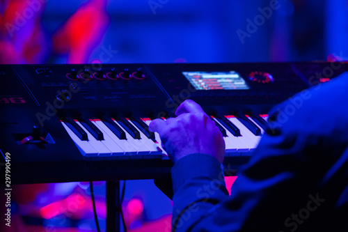 Musiker Keyboarder Live