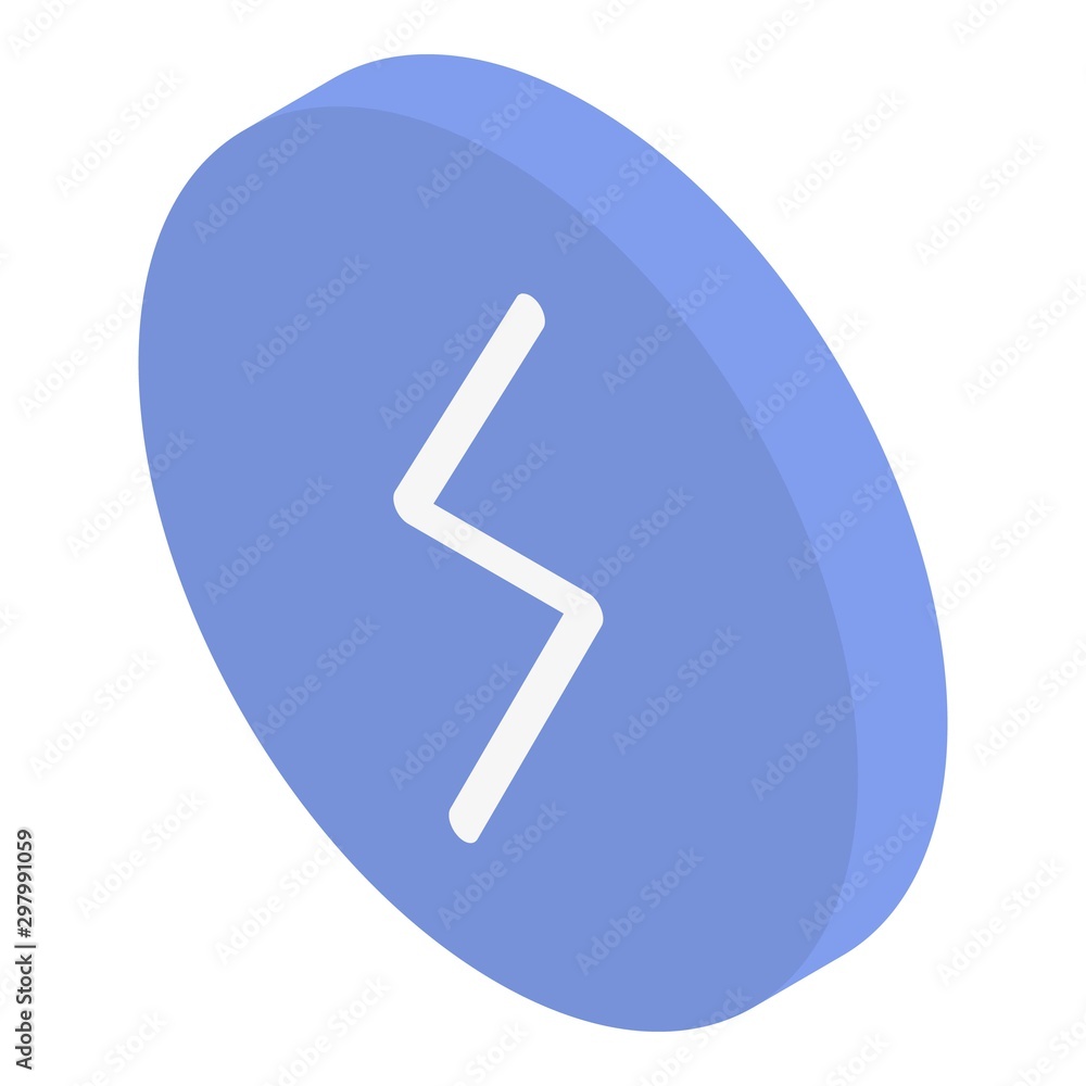 Energy circle icon. Isometric of energy circle vector icon for web design isolated on white background Energy circle icon. Isometric of energy circle vector icon for web design isolated on white background