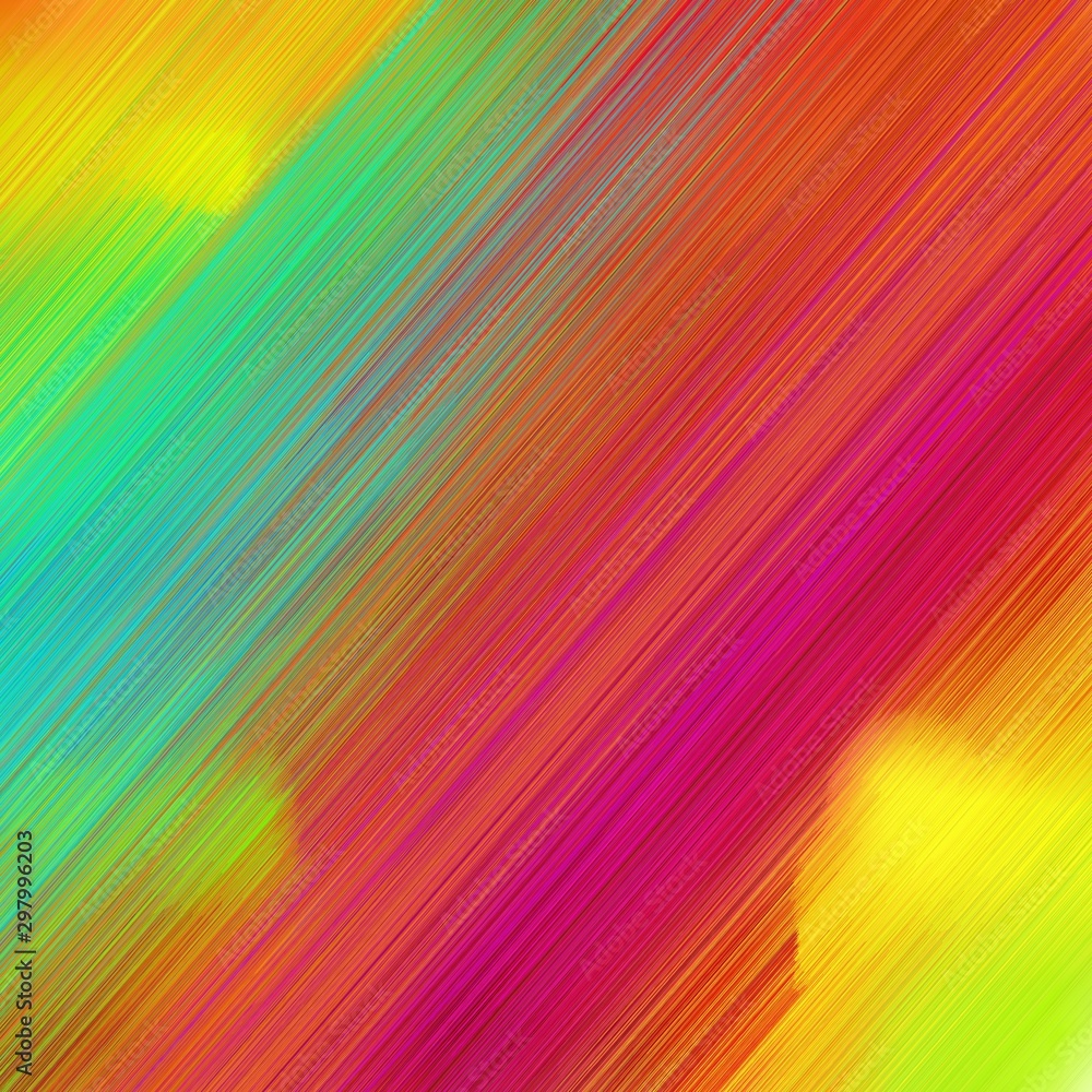 diagonal motion speed lines background or backdrop with moderate red, light sea green and yellow green colors. dreamy digital abstract art. square graphic with strong color diagonal motion speed lines background or backdrop with moderate red, light sea green and yellow green colors. dreamy digital abstract art. square graphic with strong color
