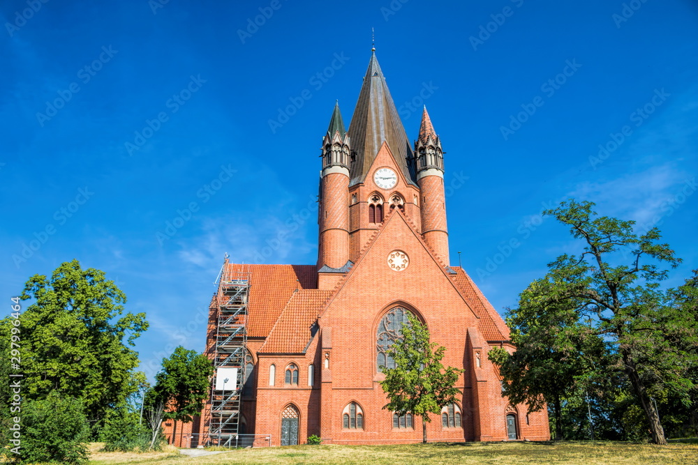 pauluskirche in halle an der saale, deutschland