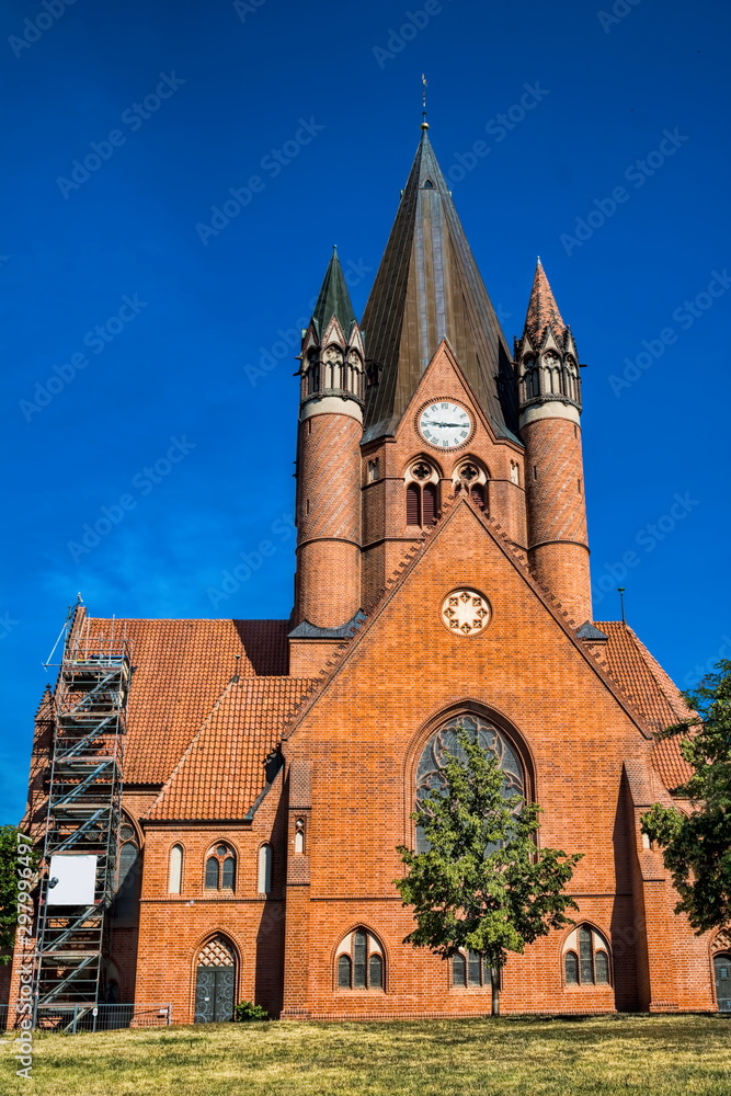 pauluskirche in halle an der saale, deutschland