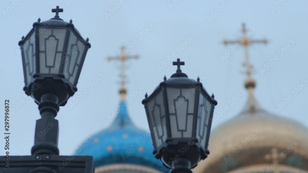 Lantern near Cathedral of the Nativity Lantern near Cathedral of the Nativity