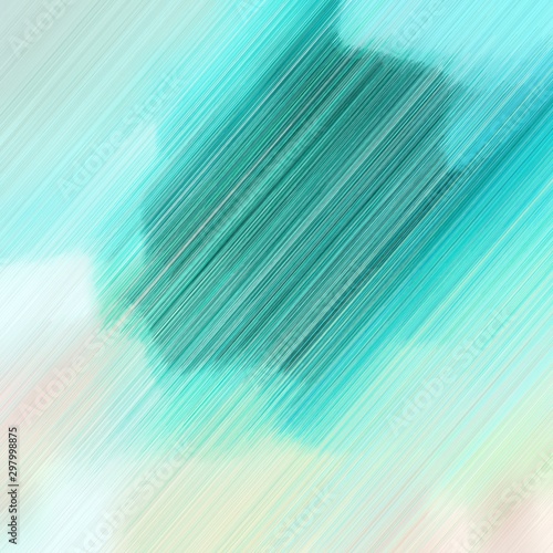 futuristic concept of connecting lines with pale turquoise, light sea green and medium turquoise colors. good as background or backdrop wallpaper. square graphic with strong color