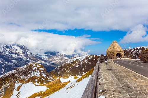 Alpine road Grossglocknerstrasse photo