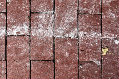 Highly detaled close up view on cobblestone textues with perspective in high resolution photo