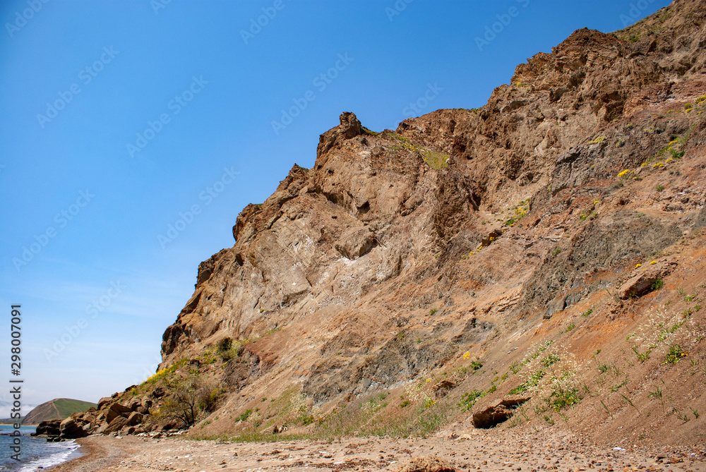 Crimea. Black Sea. The mountains.