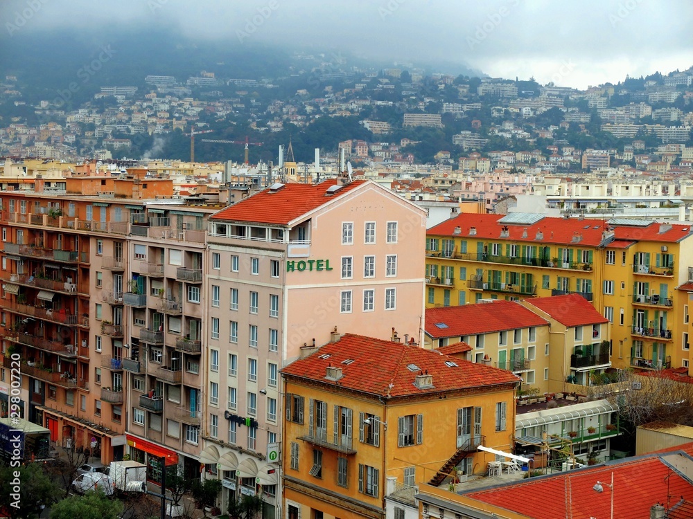 View of Nice from MAMAC