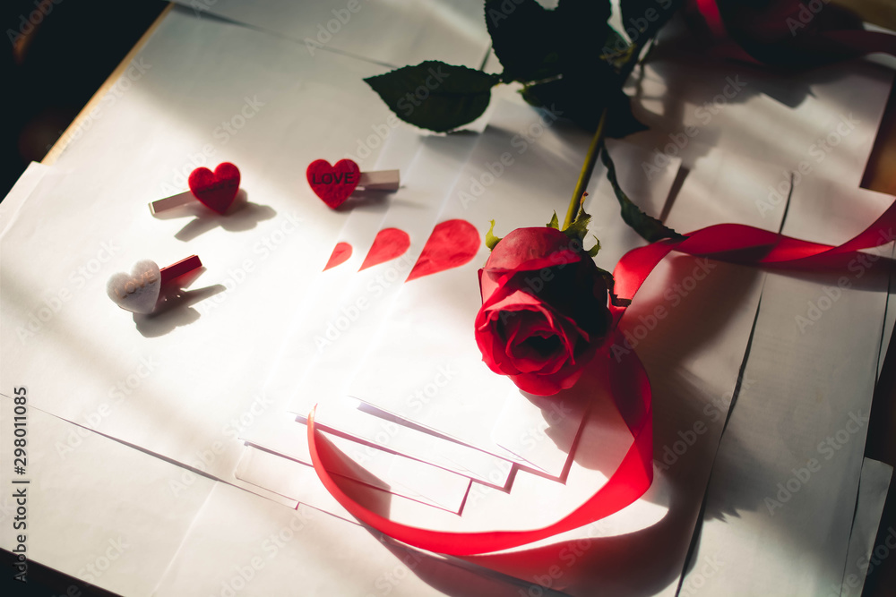 red rose