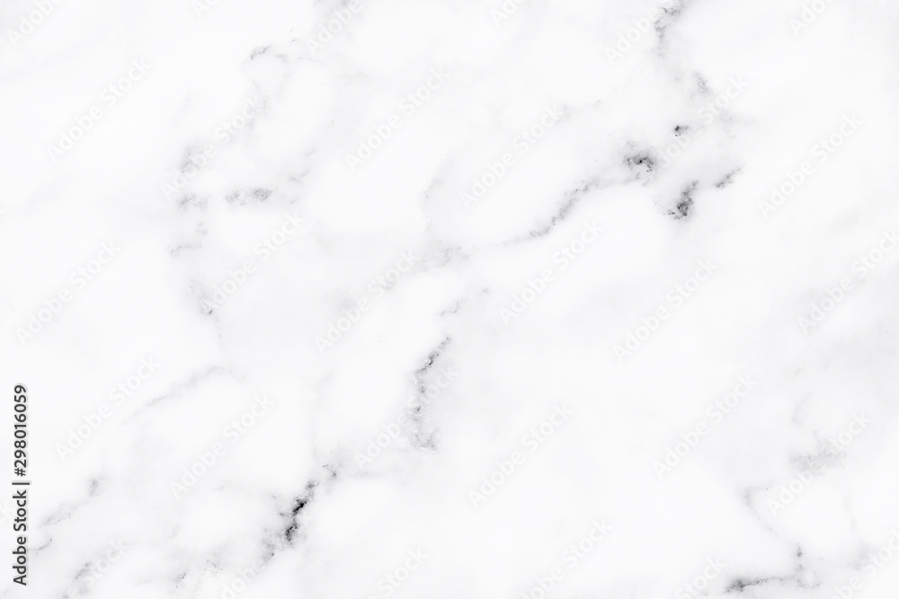 Fototapeta premium White marble texture abstract background for design pattern art work, with high resolution.