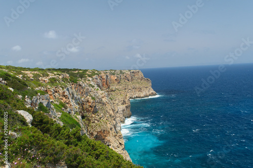 Beautiful coast of Es Monestir, Formentera