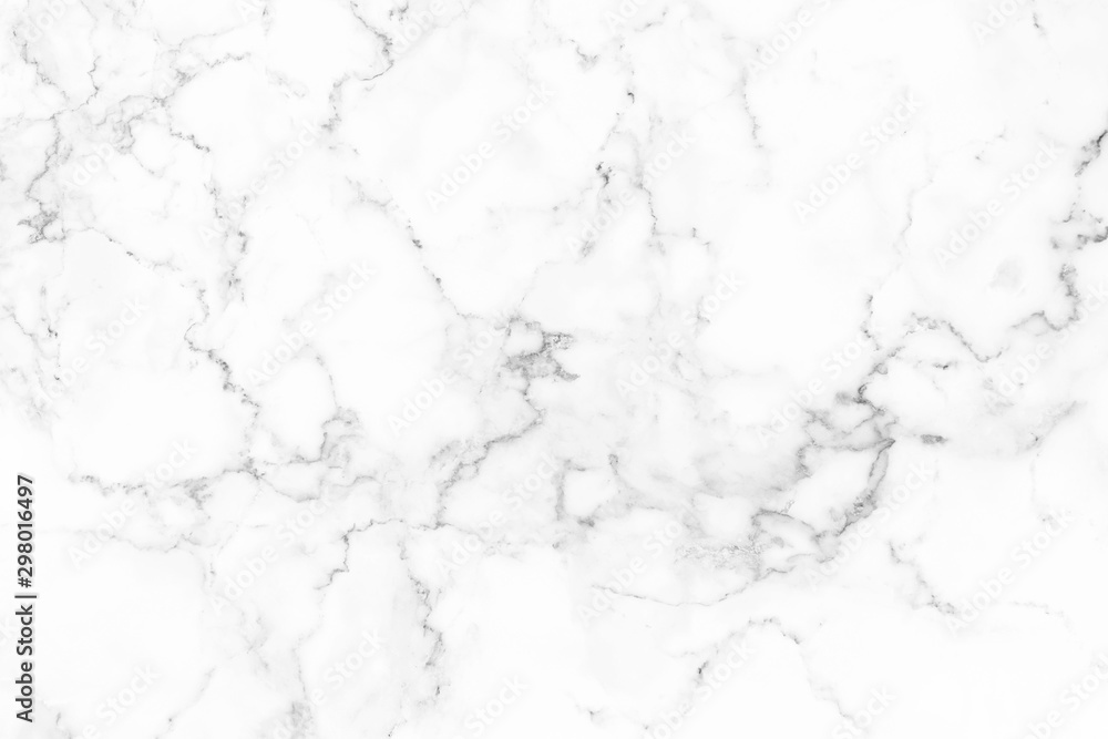 Luxury of white marble texture and background for decorative design pattern art work. Marble with high resolution