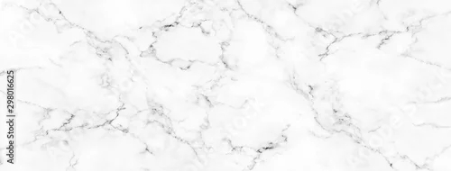 Panel kuchenny z motywem Luxury of white marble texture and background for decorative design pattern art work. Marble with high resolution