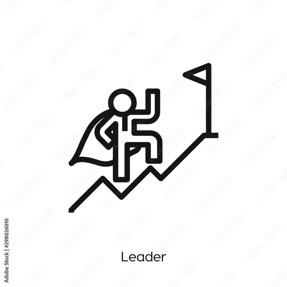 leader icon vector leader icon vector