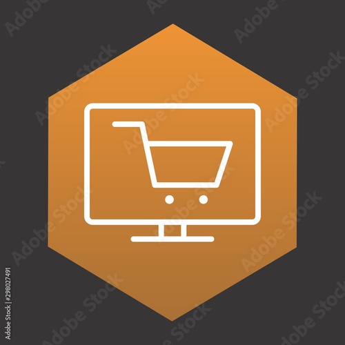 Online Shopping Icon For Your Design,websites and projects.