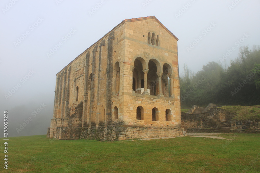 Church of Saint Mary at Mount Naranco. Oviedo, Spain