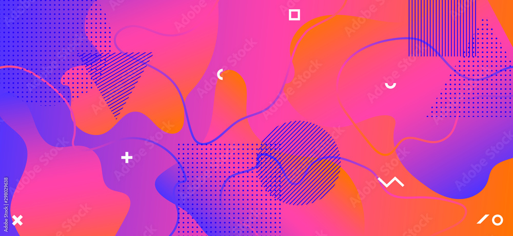 Pink Fluid Banner. Business Liquid Presentation. Pink Fluid Banner. Business Liquid Presentation.
