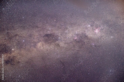 Milky way from southern hemisphere 