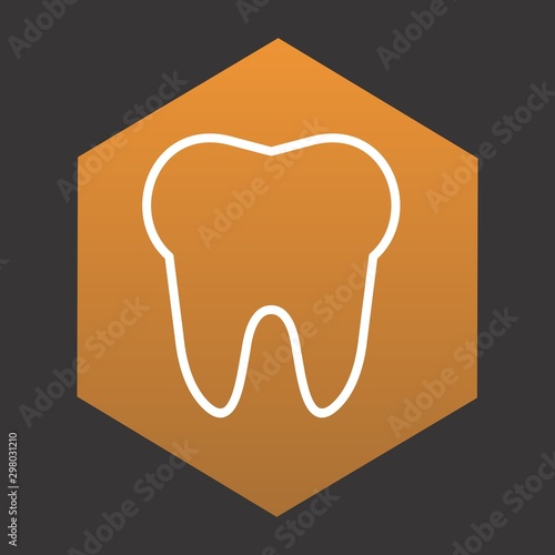 Tooth Icon For Your Design,websites and projects.