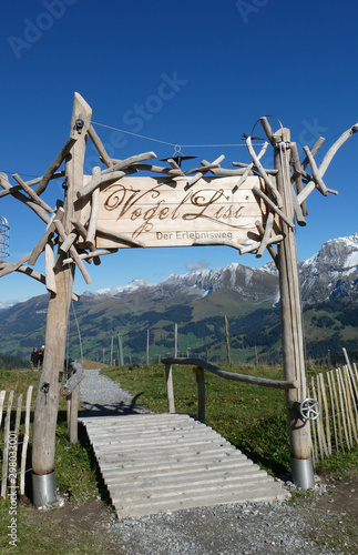 Der Vogel-Lisi-Weg auf der Sillerenbühl photo