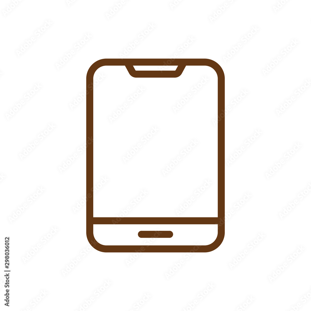 Smartphone icon vector desin template Smartphone icon vector desin template