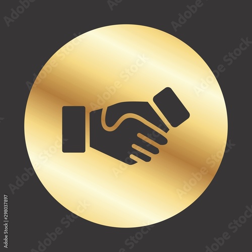 Handshake Icon For Your Design,websites and projects..