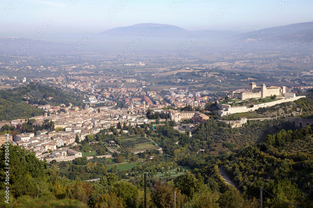 Spoleto, borgo umbro in Italia, Europa