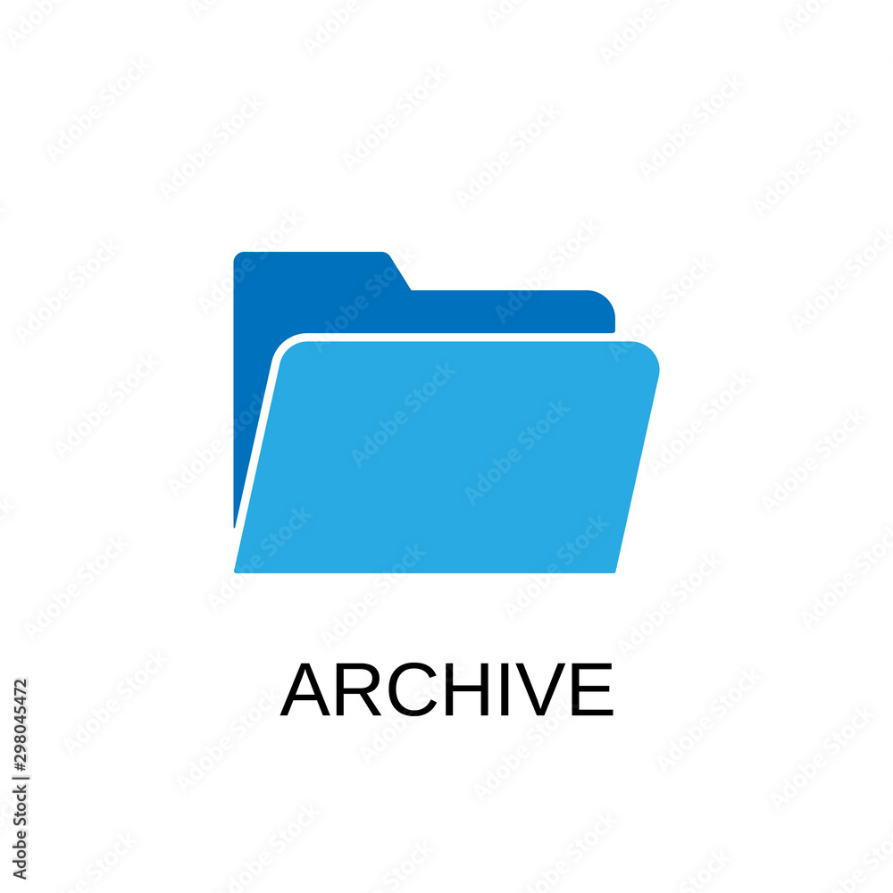 Files Archive Icon 2205828 Vector Art at Vecteezy