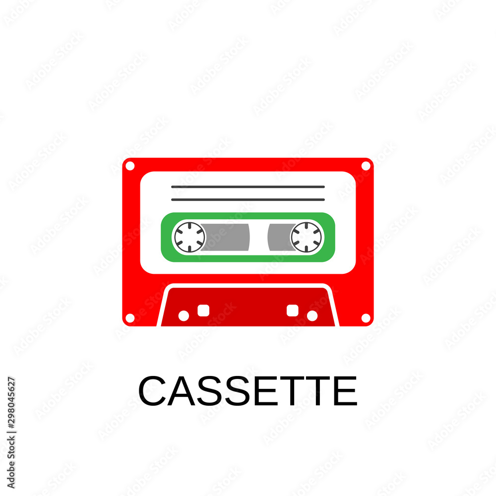 Audio Cassette icon. Audio Cassette symbol design. Stock - Vector illustration can be used for web. Audio Cassette icon. Audio Cassette symbol design. Stock - Vector illustration can be used for web.