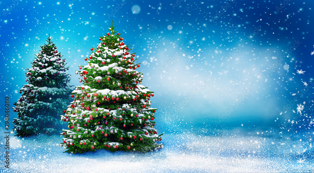 Christmas Snow Backgrounds