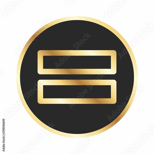 Is Equal to Icon For Your Design,websites and projects.