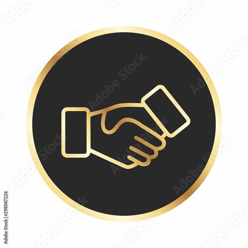 Handshake Icon For Your Design,websites and projects..