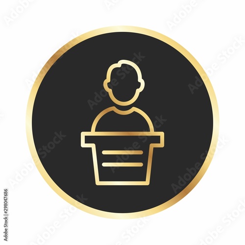 Lecturer Icon For Your Design,websites and projects.