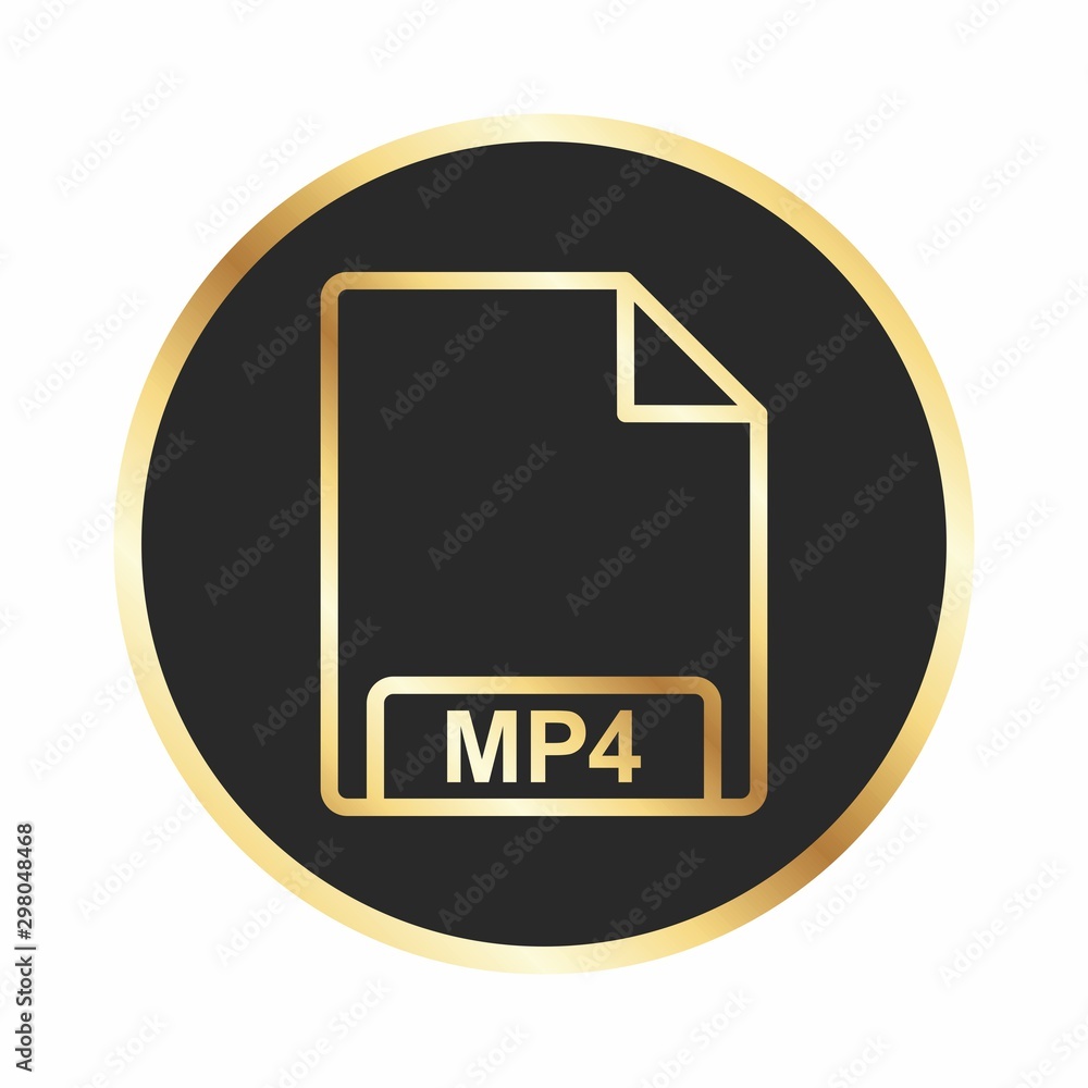 MP4 Icon For Your Design,websites and projects. MP4 Icon For Your Design,websites and projects.
