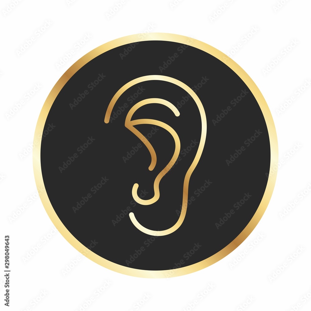 Ear Icon For Your Design,websites and projects. Ear Icon For Your Design,websites and projects.
