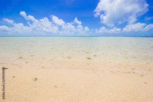 小浜島のビーチ