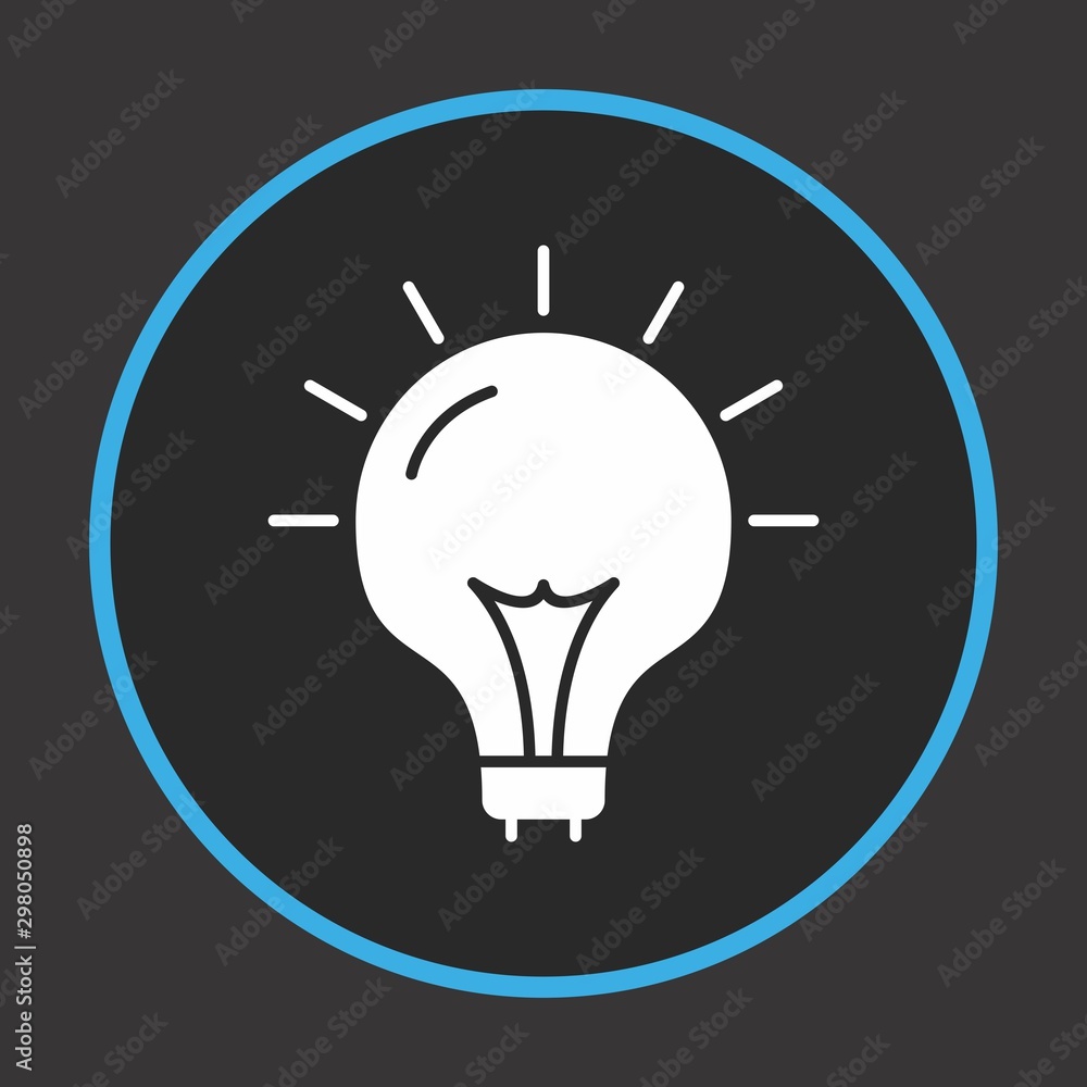 Bulb Icon For Your Design,websites and projects. Bulb Icon For Your Design,websites and projects.