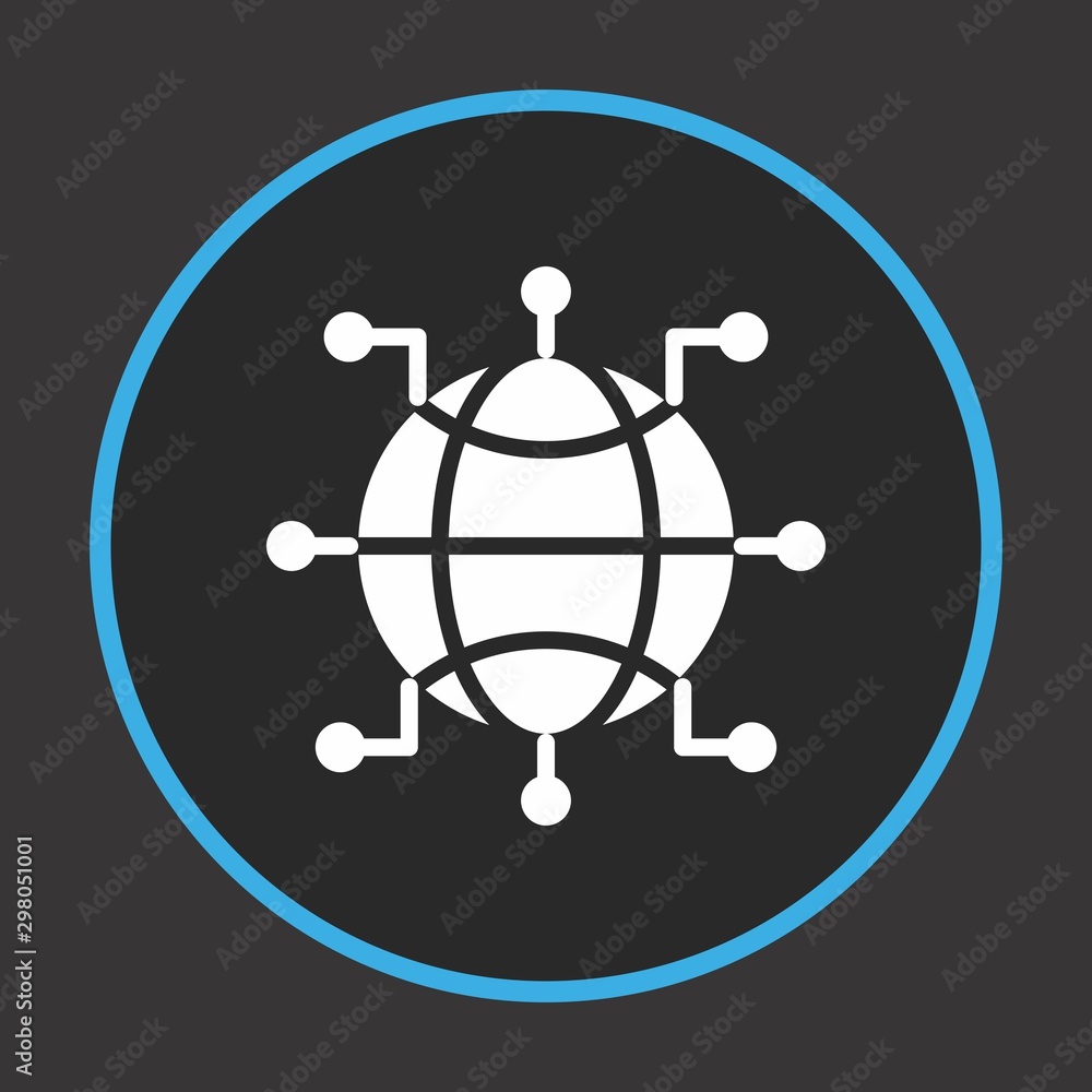 Globe Connecting Icon For Your Design,websites and projects. Globe Connecting Icon For Your Design,websites and projects.