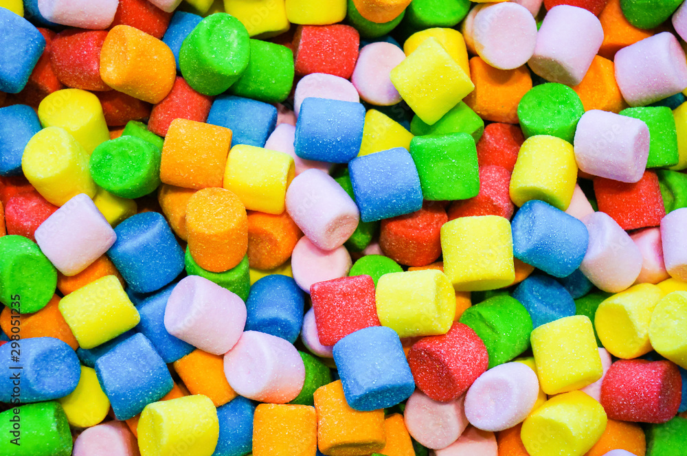 multicolor marmalade, sweet candies, in bulk, ziphir, large plan, selective focus, copy space multicolor marmalade, sweet candies, in bulk, ziphir, large plan, selective focus, copy space