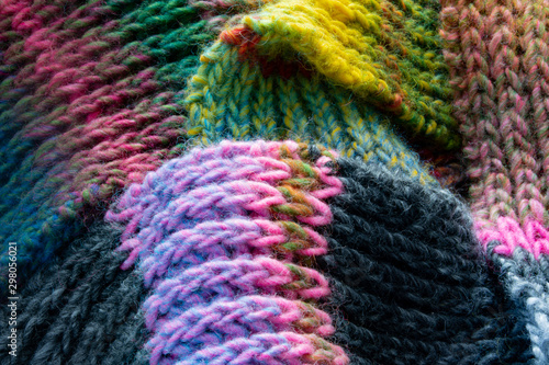 Fototapeta Naklejka Na Ścianę i Meble -  colorful knitting 