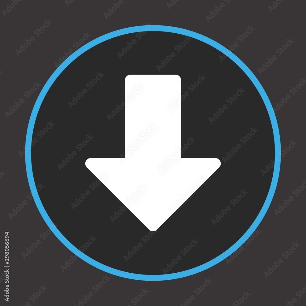Down Arrow Icon For Your Design,websites and projects. Down Arrow Icon For Your Design,websites and projects.
