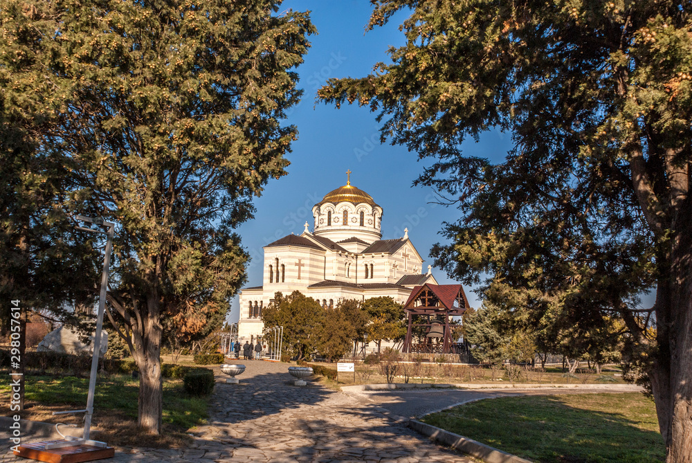 Crimea. Chersonese. Vladimir temple.