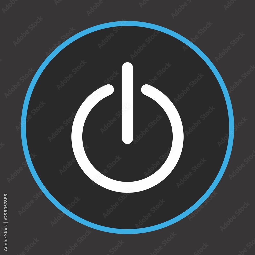 Shutdown Icon For Your Design,websites and projects. Shutdown Icon For Your Design,websites and projects.