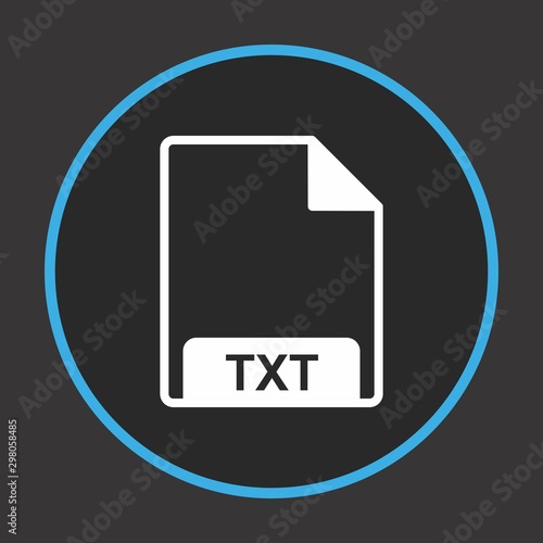 TXT Icon For Your Design,websites and projects.