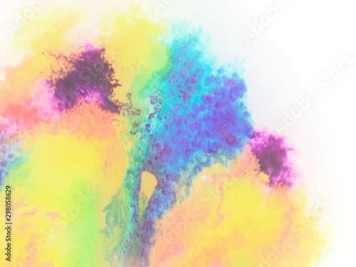 Colorful abstract vector background. Watercolor painting. Abstract painting, background for wallpapers, posters, cards, invitations, websites