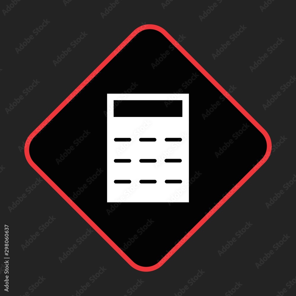 Calculator Icon For Your Design,websites and projects. Calculator Icon For Your Design,websites and projects.