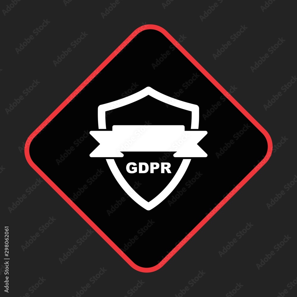 GDPR Security Shield Icon For Your Design,websites and projects. GDPR Security Shield Icon For Your Design,websites and projects.