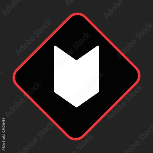 Free Download Downward Arrow Icon For Your Design,websites and projects. - GFXLoad